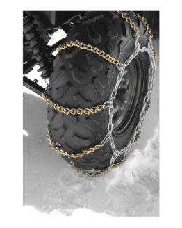 QuadBoss V-Bar Tire Chains Medium Pair Fits 22x11x10 22x10x12 25x8x12