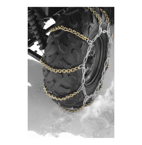 V-Bar Tire Chains, Pair - 9 V-Bars / row - Medium