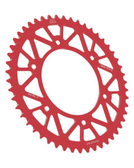 Red Aluminum Rear Sprocket - 50 Tooth 520