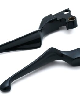 Kuryakyn Boss Blade Black Lever Set Fits 96-17 Harley Big Twin