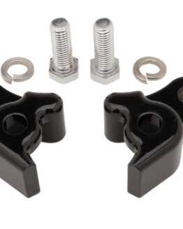 Black Rear Lowering Block Kit