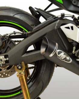 Black GP19 Stainless Steel Full Exhaust