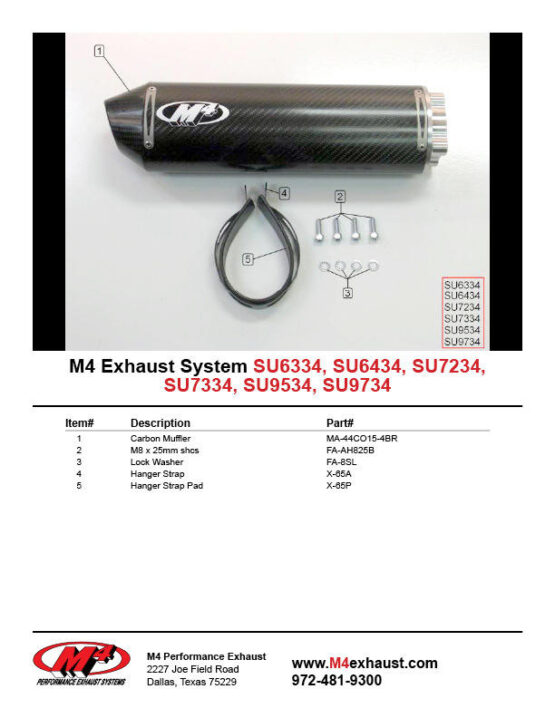 Carbon Fiber Bolt On Exhaust Muffler - Image 2