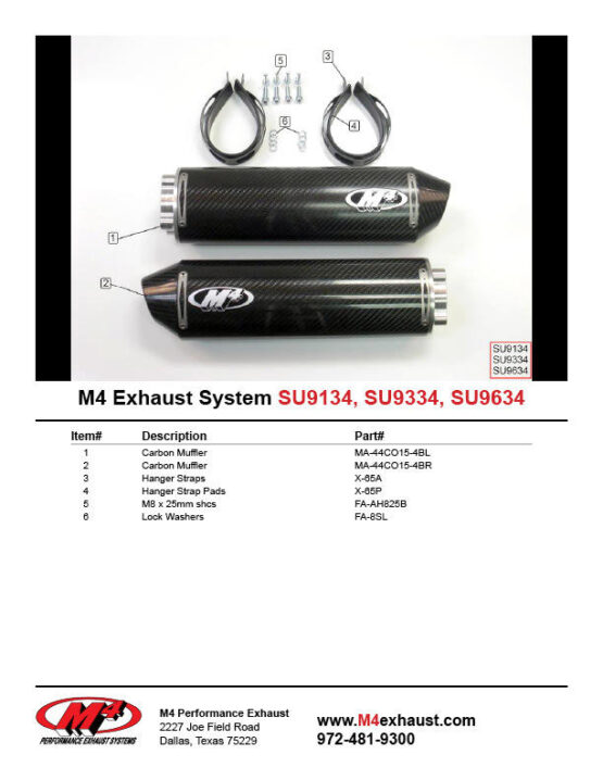 Carbon Fiber Dual Bolt On Exhaust Mufflers - Image 4