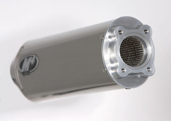 Titanium Dual Bolt On Exhaust Mufflers - Image 2