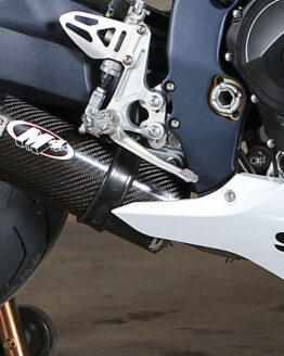 Street Slayer Carbon Fiber Full Exhaust w/ Stainless Tubing