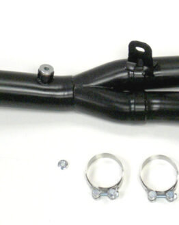 M4 Black Ceramic Stainless Mid Pipe Fits Yamaha R1