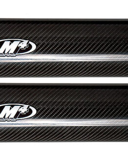 Carbon Fiber Dual Bolt On Exhaust Mufflers