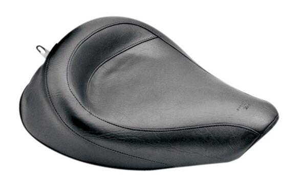 Plain Vinyl Solo Seat Black Foam