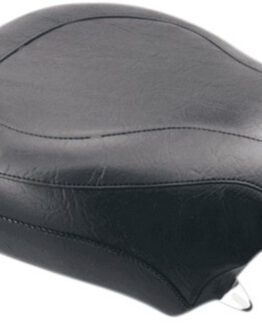 Vintage Wide Smooth Vinyl Pillion Pad