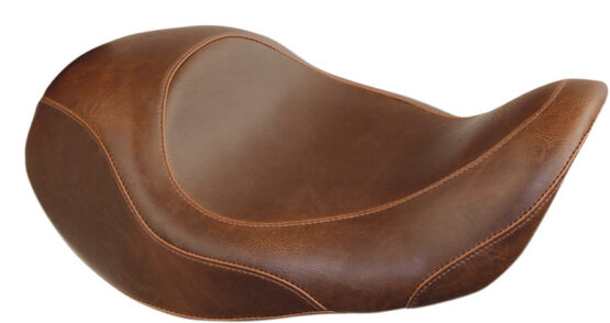 Tripper Plain Synthetic Leather Solo Seat Brown