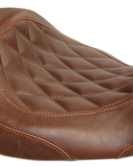 Tripper Diamond Synthetic Leather Solo Seat Brown