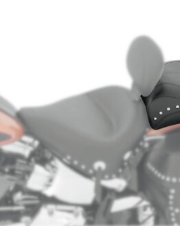 Wide Studded Naugahyde Pillion Pad