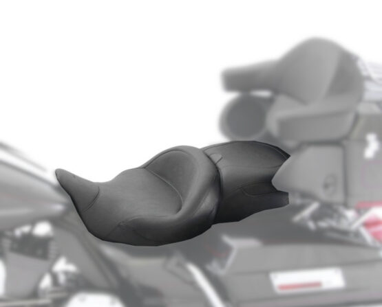 Super Touring Plain Vinyl 2-Up Seat Backward