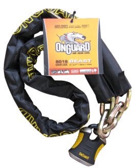 OnGuard Beast 6' Chain Lock for Motorcycle Scooter ATV Bicycle
