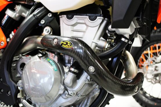 Carbon Fiber Header Heat Shield - Image 2