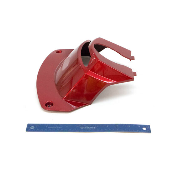 Front Cover / Steering Stem Cover, Sunset Red - Genuine Polaris - Image 4