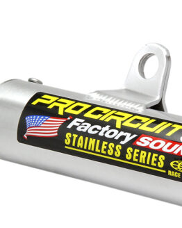 304 Aluminum Slip On Exhaust Silencer