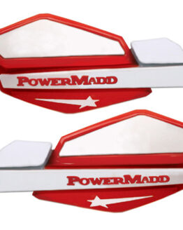 Powermadd Star Series Handguards Red/White