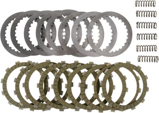 SRK Complete Clutch Kit - Aramid Fiber Friction Plates, Steels, & Springs