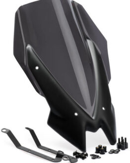 Puig Dark Smoke Naked New Gen Touring Windscreen Fits 20-21 Z650