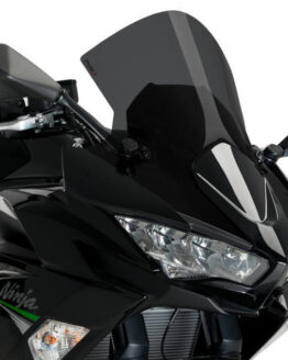 Puig R-Racer Windscreen Dark Smoke Fits 20-21 Ninja 650