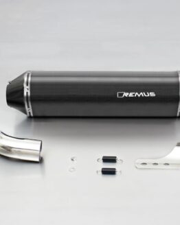 Remus Carbon Fiber HEXACONE Slip-On Exhaust Black Fits BMW R1200ST/RT