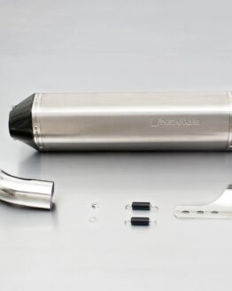 Remus HEXACONE Titanium Slip-On Exhaust Silver Fits BMW R1200ST/RT