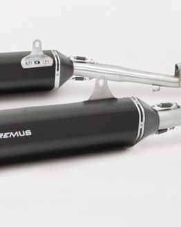 BLACK HAWK Slip On Exhaust Stainless Steel - Black