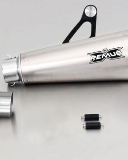 Remus HYPERCONE Slip-On Exhaust Titanium Silver Fits BMW S1000RR