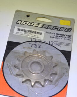 Moose 13 Tooth Steel Front Sprocket 732-13 - Durable ATV/Motorcycle Gear