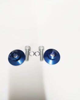 Bikemaster M10 Blue Aluminum Spools 152122