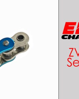 Vortex Racing EK 530 ZVX3 Chain 120 Link Metallic Blue Rivet Master