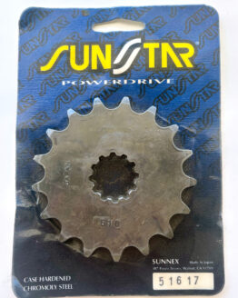 Sunstar 530 Steel Front Sprocket 17T Black 51617