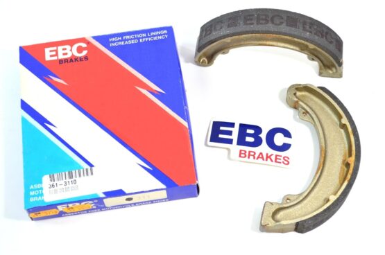 Front Organic Brake Shoes