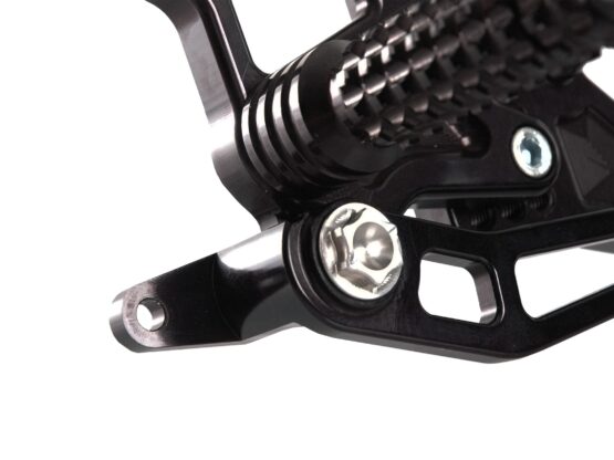 V2 Adjustable Rearset - Black - Image 4