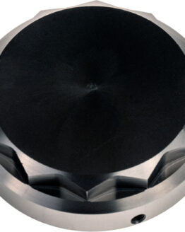 Hofmann Designs 12 Point Bagger Steering Stem Cover Black For Harley Touring