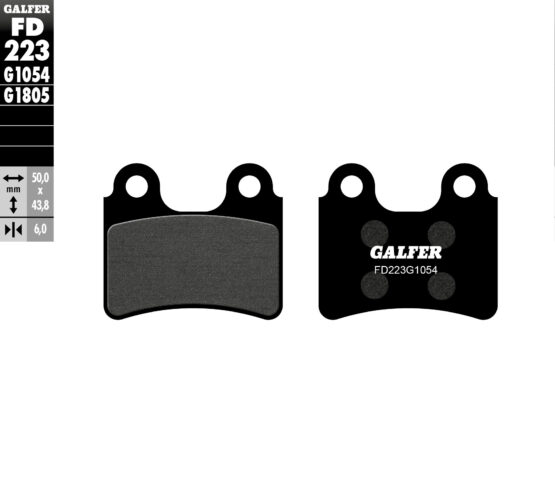 Semi-Metallic Front Brake Pads