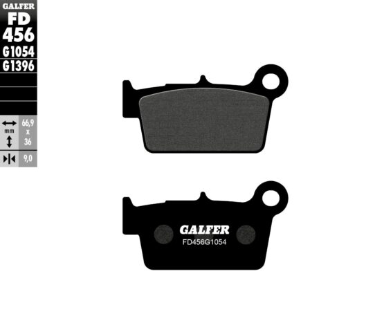 Semi-Metallic Compound Brake Pads