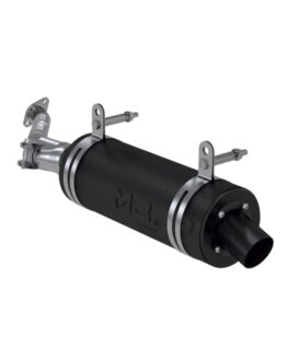 MBRP Slip-On Exhaust Muffler Black Fits 05-13 Kawasaki Brute Force 650/750