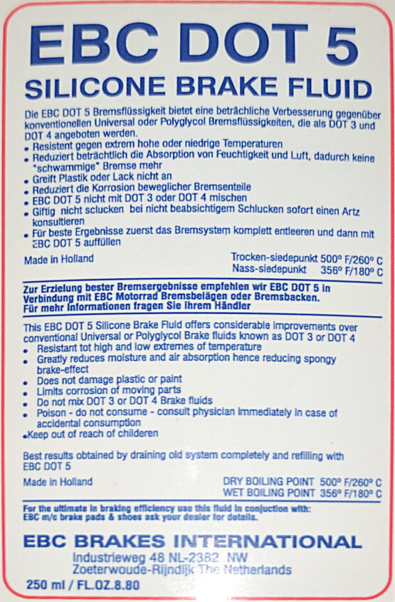 Premium DOT 5 Silicone Brake Fluid - Image 2