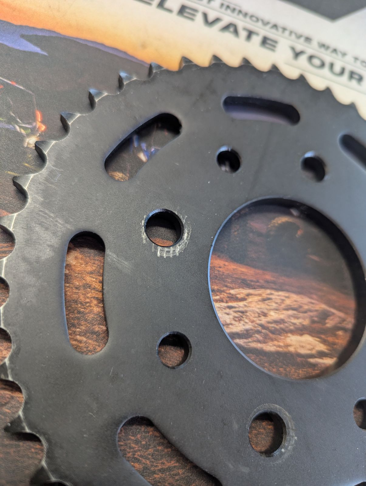 *USED* Steel Rear Sprocket - 43 Teeth 428 - Image 6