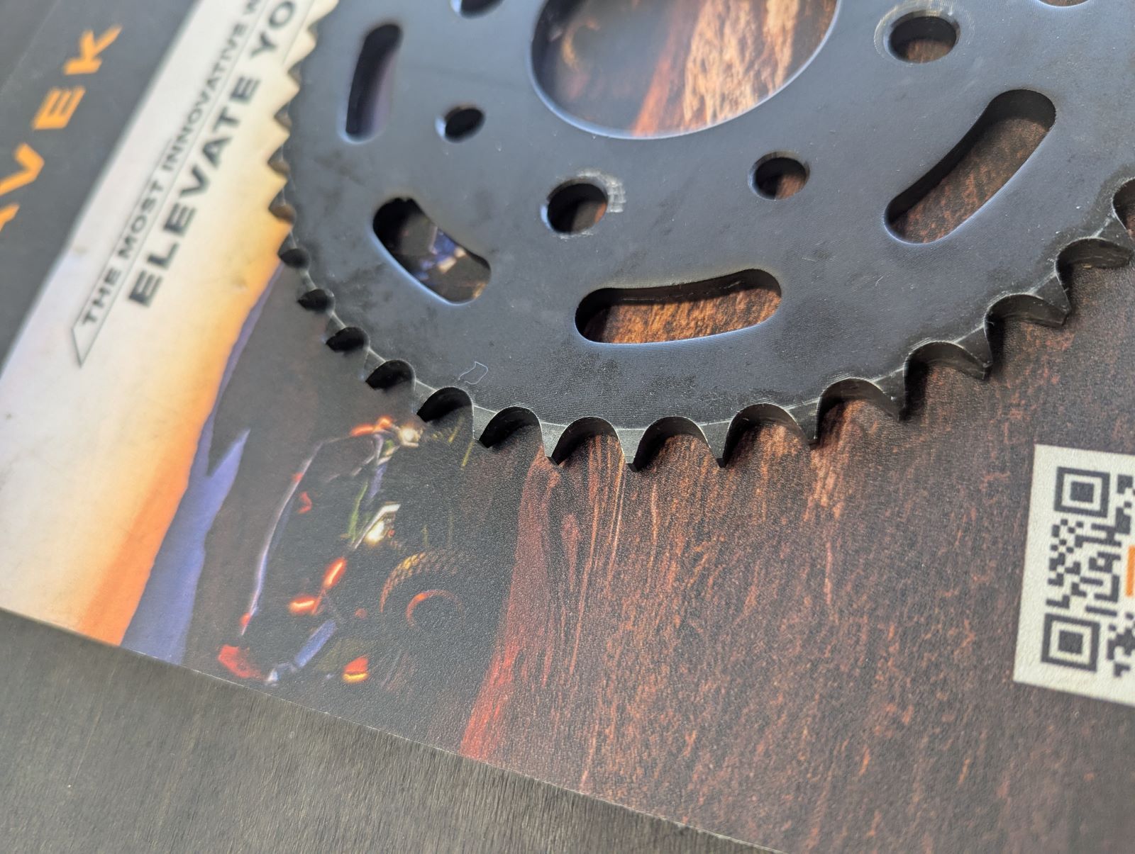 *USED* Steel Rear Sprocket - 43 Teeth 428 - Image 7