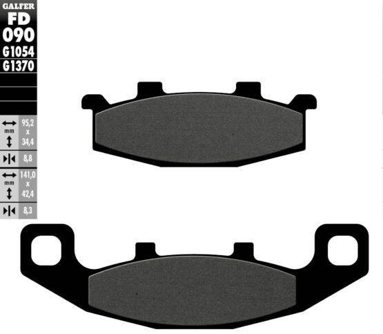 Semi-Metallic Compound Brake Pads - Image 3