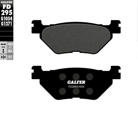 Semi-Metallic Compound Rear Brake Pads - Image 3