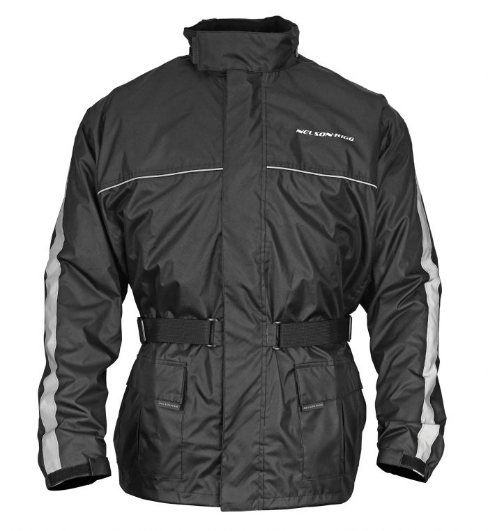 Nelson Rigg Solo Storm Waterproof Jacket Black Small Men's - Image 13
