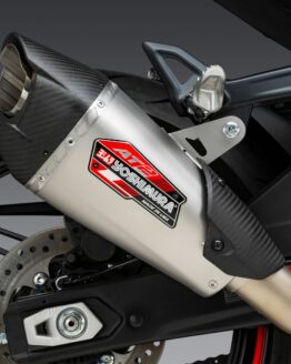 Yoshimura AT2 Slip-On Exhaust Stainless for CF MOTO 450SS 23-24, 450NK 24