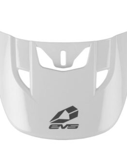 EVS T3 Solid Helmet Visor White Fits Youth T3