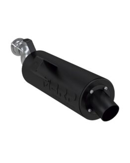 MBRP Performance Slip-On Exhaust Black Fits 08-09 Polaris Sportsman 800