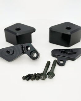 Graves Diamond No-Cut Frame Sliders Black Fits 2024 Kawasaki ZX6R